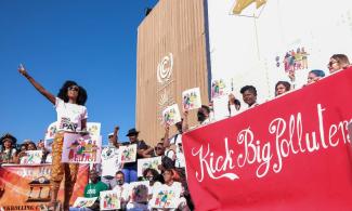  Kick Big Polluters Out Protest at CoP27