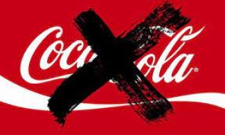 Coca Cola logo crossed out